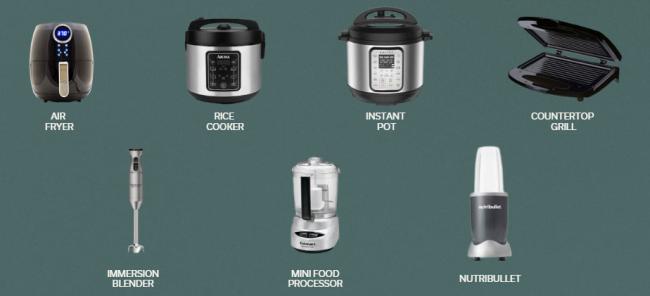 small kitchen appliances