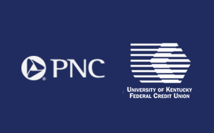 PNC logo and UKFCU logo